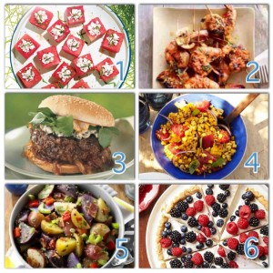 Recipes for your July 4th Celebration