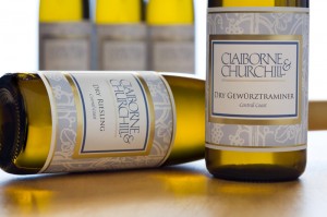 Claiborne & Churchill Dry Gewurztraminer & Dry Riesling