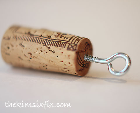 key chain, cork, Claiborne & Churchill, Pinterest & Wine