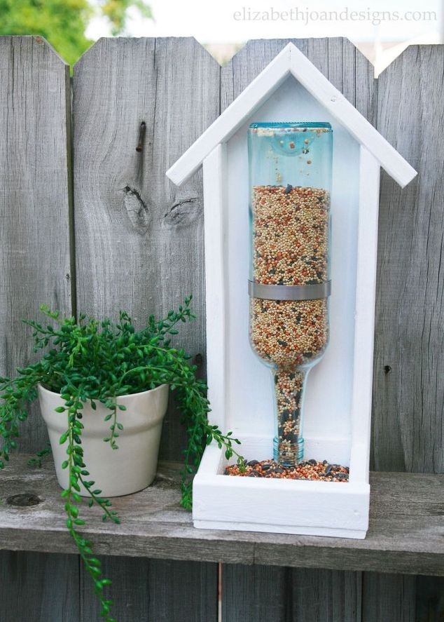 Claiborne & Churchill, bird feeder, bottle, wine, Pinterest & Wine