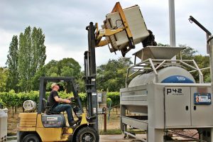 Processing Fruit in the Europress