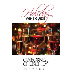 Claiborne & Churchill Holiday Wine Guide